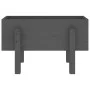 Pflanzgefäß aus massivem Kiefernholz grau 62x30x38 cm von vidaXL, Töpfe und Pflanzgefäße - Ref: Foro24-825179, Preis: 47,01 €...