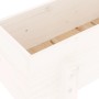 Jardinera madera maciza de pino blanco 62x30x38 cm de vidaXL, Maceteros y jardineras - Ref: Foro24-825178, Precio: 38,78 €, D...