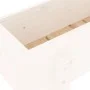 Solid white pine wood planter 62x30x38 cm by vidaXL, Pots and planters - Ref: Foro24-825178, Price: 38,25 €, Discount: %