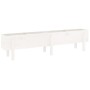 Raised garden bed solid white pine wood 160x30x38cm by vidaXL, Pots and planters - Ref: Foro24-825192, Price: 96,00 €, Discou...