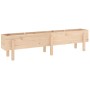 Hochbeet aus massivem Zirbenholz 160x30x38 cm von vidaXL, Töpfe und Pflanzgefäße - Ref: Foro24-825191, Preis: 72,48 €, Rabatt: %