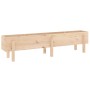 Hochbeet aus massivem Zirbenholz 160x30x38 cm von vidaXL, Töpfe und Pflanzgefäße - Ref: Foro24-825191, Preis: 72,48 €, Rabatt: %