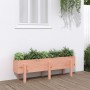 Hochbeet aus Massivholz Douglasie 121x30x38 cm von vidaXL, Töpfe und Pflanzgefäße - Ref: Foro24-825203, Preis: 53,16 €, Rabat...