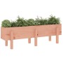 Hochbeet aus Massivholz Douglasie 121x30x38 cm von vidaXL, Töpfe und Pflanzgefäße - Ref: Foro24-825203, Preis: 53,16 €, Rabat...