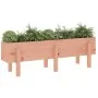 Raised garden bed solid wood Douglas fir 121x30x38 cm by vidaXL, Pots and planters - Ref: Foro24-825203, Price: 53,92 €, Disc...