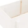 Hochbeet aus massivem weißem Kiefernholz, 101 x 50 x 57 cm von vidaXL, Töpfe und Pflanzgefäße - Ref: Foro24-825213, Preis: 66...