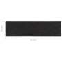 Selbstklebende Stufenmatte 15 Stück braun 76x20 cm von vidaXL, Treppenmatten - Ref: Foro24-326930, Preis: 32,98 €, Rabatt: %