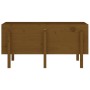 Hochbeet Zirbenholz honigbraun 121x50x57 cm von vidaXL, Töpfe und Pflanzgefäße - Ref: Foro24-825229, Preis: 124,65 €, Rabatt: %