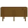 Hochbeet Zirbenholz honigbraun 121x50x57 cm von vidaXL, Töpfe und Pflanzgefäße - Ref: Foro24-825229, Preis: 122,75 €, Rabatt: %