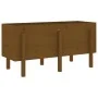 Hochbeet Zirbenholz honigbraun 121x50x57 cm von vidaXL, Töpfe und Pflanzgefäße - Ref: Foro24-825229, Preis: 122,75 €, Rabatt: %