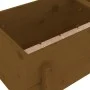 Raised garden bed made of brown honey pine wood 121x50x57 cm by vidaXL, Pots and planters - Ref: Foro24-825229, Price: 122,75...