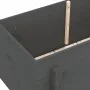 Raised garden bed solid gray pine wood 101x50x57 cm by vidaXL, Pots and planters - Ref: Foro24-825214, Price: 93,84 €, Discou...