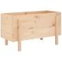 Hochbeet aus massivem Kiefernholz, 101 x 50 x 57 cm von vidaXL, Töpfe und Pflanzgefäße - Ref: Foro24-825212, Preis: 74,61 €, ...