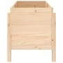Hochbeet aus massivem Kiefernholz, 101 x 50 x 57 cm von vidaXL, Töpfe und Pflanzgefäße - Ref: Foro24-825212, Preis: 74,61 €, ...
