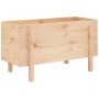 Hochbeet aus massivem Kiefernholz, 101 x 50 x 57 cm von vidaXL, Töpfe und Pflanzgefäße - Ref: Foro24-825212, Preis: 78,11 €, ...