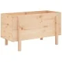 Hochbeet aus massivem Kiefernholz, 101 x 50 x 57 cm von vidaXL, Töpfe und Pflanzgefäße - Ref: Foro24-825212, Preis: 74,61 €, ...