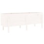 Elevated garden bed made of solid white pine wood 160x50x57cm by vidaXL, Pots and planters - Ref: Foro24-825220, Price: 133,7...
