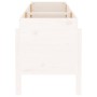 Elevated garden bed made of solid white pine wood 160x50x57cm by vidaXL, Pots and planters - Ref: Foro24-825220, Price: 133,7...