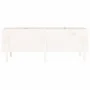 Hochbeet Massives Zirbenholz weiß 160x50x57cm von vidaXL, Töpfe und Pflanzgefäße - Ref: Foro24-825220, Preis: 127,59 €, Rabat...