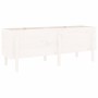 Elevated garden bed made of solid white pine wood 160x50x57cm by vidaXL, Pots and planters - Ref: Foro24-825220, Price: 133,7...