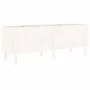 Hochbeet Massives Zirbenholz weiß 160x50x57cm von vidaXL, Töpfe und Pflanzgefäße - Ref: Foro24-825220, Preis: 127,59 €, Rabat...