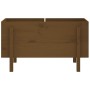 Hochbeet Zirbenholz honigbraun 101x50x57 cm von vidaXL, Töpfe und Pflanzgefäße - Ref: Foro24-825215, Preis: 94,54 €, Rabatt: %