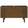 Hochbeet Zirbenholz honigbraun 101x50x57 cm von vidaXL, Töpfe und Pflanzgefäße - Ref: Foro24-825215, Preis: 93,23 €, Rabatt: %