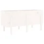 Raised garden bed solid white pine wood 121x50x57cm by vidaXL, Pots and planters - Ref: Foro24-825227, Price: 103,07 €, Disco...