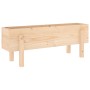 Raised garden bed solid pine wood 101x30x38 cm by vidaXL, Pots and planters - Ref: Foro24-825184, Price: 45,06 €, Discount: %