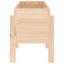 Pflanzgefäß aus massivem Kiefernholz, 62 x 30 x 38 cm von vidaXL, Töpfe und Pflanzgefäße - Ref: Foro24-825177, Preis: 38,84 €...