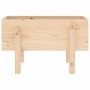 Solid pine wood planter 62x30x38 cm by vidaXL, Pots and planters - Ref: Foro24-825177, Price: 38,27 €, Discount: %