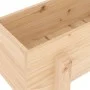 Solid pine wood planter 62x30x38 cm by vidaXL, Pots and planters - Ref: Foro24-825177, Price: 38,27 €, Discount: %