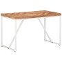 Esstisch aus massivem Akazien- und Mangoholz, 120 x 60 x 76 cm von vidaXL, Küchen- und Esstische - Ref: Foro24-323545, Preis:...