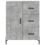 Hohes Sideboard Sperrholz grauer Beton 69,5x34x180 cm von vidaXL, Sideboards - Ref: Foro24-3190033, Preis: 151,07 €, Rabatt: %