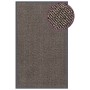 Fußmatte getuftet 90x150 cm dunkelbraun von vidaXL, Fußmatten - Ref: Foro24-326941, Preis: 40,63 €, Rabatt: %