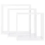 Wandwürfel Regale 3 Einheiten MDF weiß von vidaXL, Regale und Regale - Ref: Foro24-323949, Preis: 30,71 €, Rabatt: %