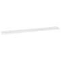 Estantes de pared 2 unidades blanco brillo 115x9x3 cm de vidaXL, Estantes y estanterías - Ref: Foro24-326652, Precio: 30,30 €...