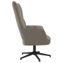 Hellgrauer Relaxsessel aus Samt von vidaXL, Sessel - Ref: Foro24-328095, Preis: 124,11 €, Rabatt: %