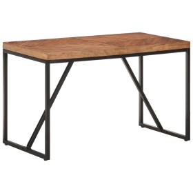 Mesa de comedor madera maciza de acacia y mango 120x60x76 cm