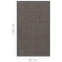 Fußmatte getuftet 90x150 cm dunkelbraun von vidaXL, Fußmatten - Ref: Foro24-326941, Preis: 43,37 €, Rabatt: %