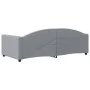 Light gray fabric sofa bed 90x190 cm by vidaXL, Beds and slatted bases - Ref: Foro24-354121, Price: 178,63 €, Discount: %