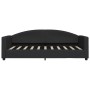 Schlafsofa aus schwarzem Stoff, 90 x 190 cm von vidaXL, Betten und Lattenroste - Ref: Foro24-354123, Preis: 186,16 €, Rabatt: %