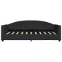 Sofá cama tela negro 90x190 cm de vidaXL, Camas y somieres - Ref: Foro24-354123, Precio: 183,41 €, Descuento: %