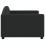 Schlafsofa aus schwarzem Stoff, 90 x 190 cm von vidaXL, Betten und Lattenroste - Ref: Foro24-354123, Preis: 186,16 €, Rabatt: %