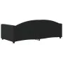 Sofá cama tela negro 90x190 cm de vidaXL, Camas y somieres - Ref: Foro24-354123, Precio: 183,41 €, Descuento: %