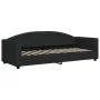 Black fabric sofa bed 80x200 cm by vidaXL, Beds and slatted bases - Ref: Foro24-354108, Price: 185,07 €, Discount: %