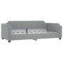 Light gray fabric sofa bed 90x200 cm by vidaXL, Beds and slatted bases - Ref: Foro24-354205, Price: 195,80 €, Discount: %