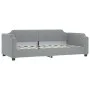 Light gray fabric sofa bed 90x200 cm by vidaXL, Beds and slatted bases - Ref: Foro24-354205, Price: 193,01 €, Discount: %