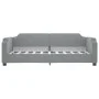 Light gray fabric sofa bed 90x200 cm by vidaXL, Beds and slatted bases - Ref: Foro24-354205, Price: 193,01 €, Discount: %