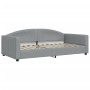 Hellgraues Schlafsofa aus Stoff, 100 x 200 cm von vidaXL, Betten und Lattenroste - Ref: Foro24-354116, Preis: 197,56 €, Rabat...
